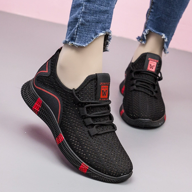 Спортивная обувь женская летняя новая сетчатая повседневная обувь корейская версия универсальная удобная полая сетчатая обувь летняя туристическая обувь