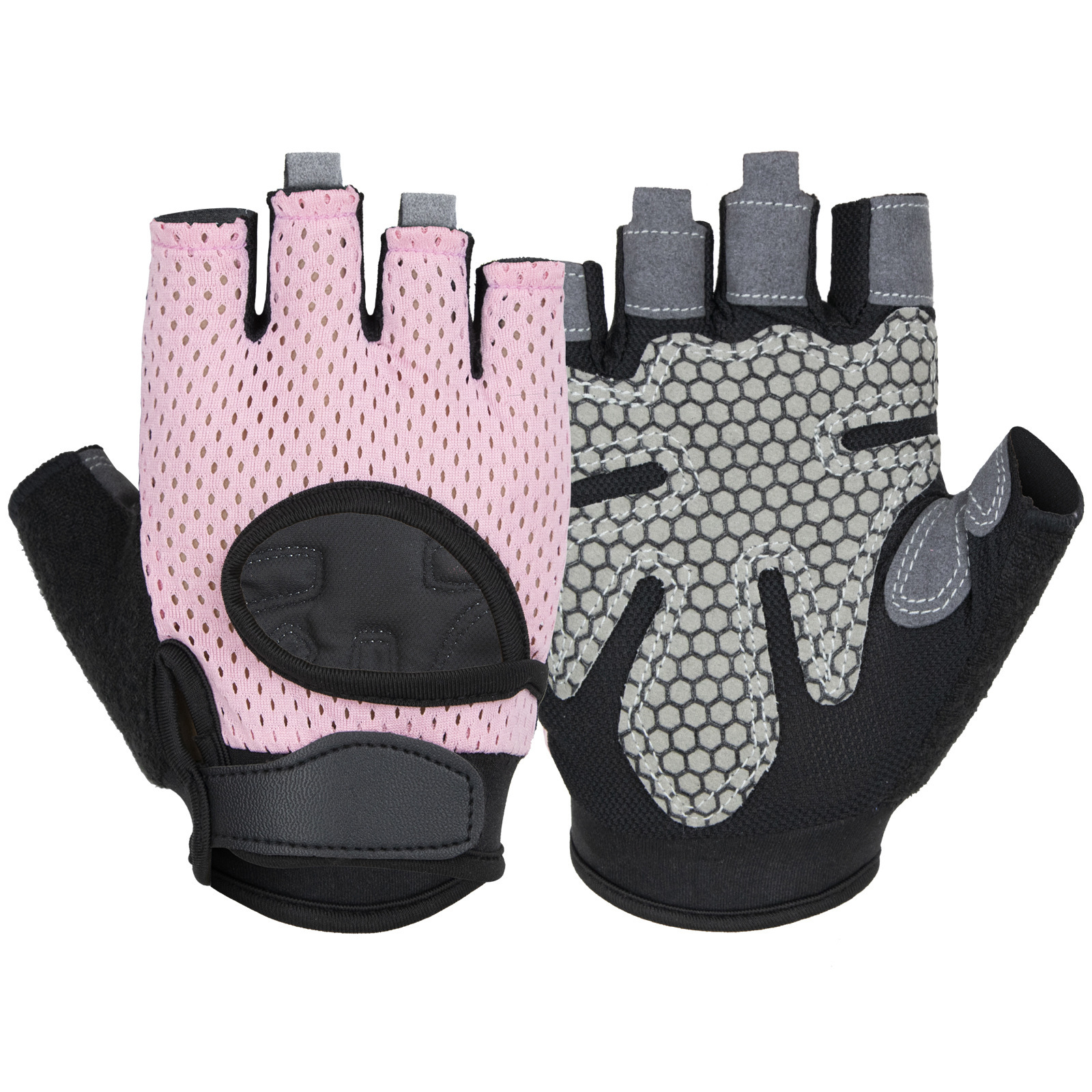 MKAS guantes de fitness protector de muñeca todo en un dispositivo de entrenamiento de fuerza de medio dedo para hombres guantes deportivos de caballo