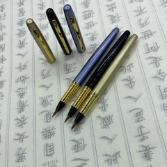 書法筆軟筆鋼筆式毛筆 練字自來水新抄經狼毫小楷軟毛筆可加墨