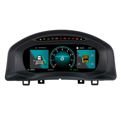Suitable for Volkswagen Tiguan 1st generation and Scirocco 08-16, LCD dashboard car modification and upgrade (automobile instrument) - compatible-with-volkswagen-tiguan-1st-generation-2008-2017-scirocco-2008-2017-pq-platform-1025inch-lcd-basic-model