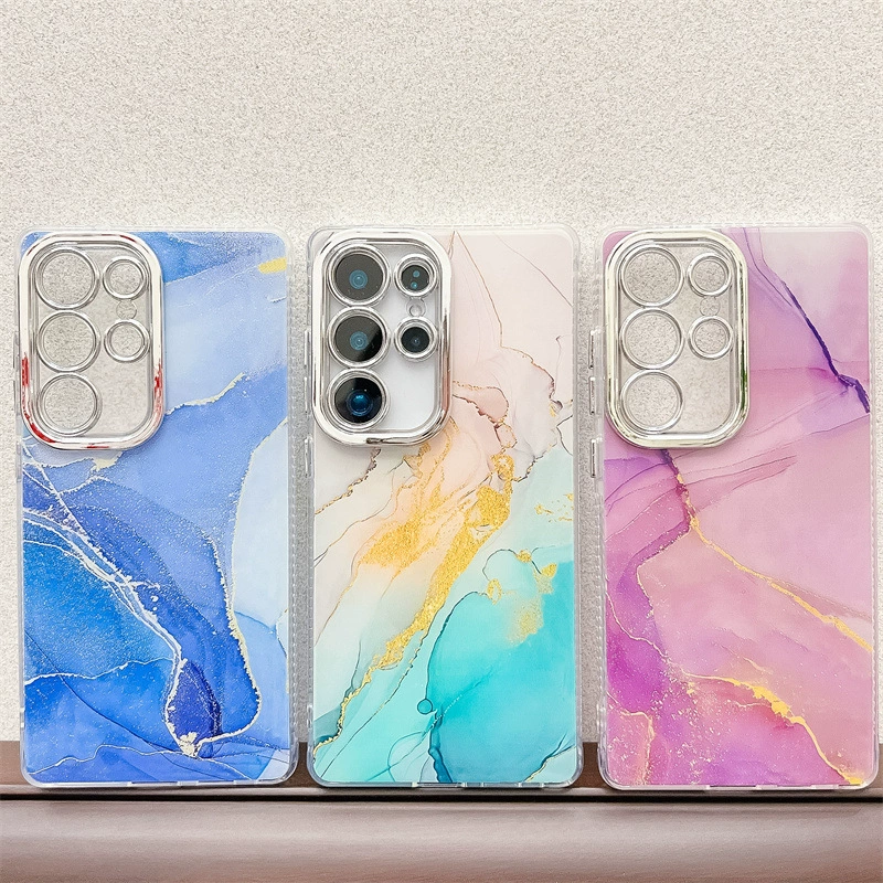 Samsung, S23, S25, мраморный совместимый чехол для телефона, S24, 25plus