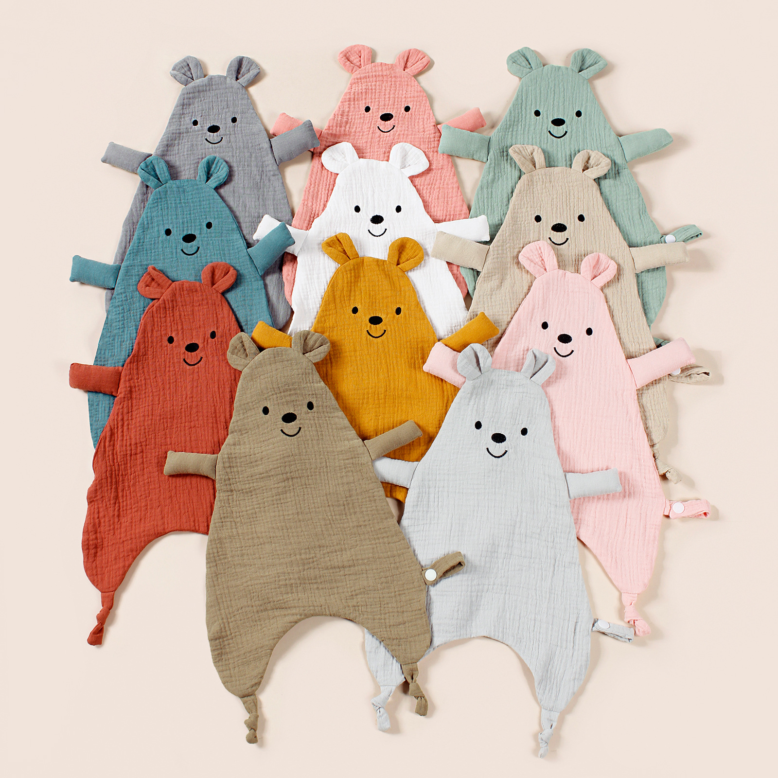 32g Weight bib Classification Cotton Fabric Type Casual, Daily Occasion Regular Fit Fit Type Animal Pattern Summer, Spring, Autumn Season Baby Girl'S, Baby Boy'S Gender Cute Style Cute Animal Cotton Baby Accessories 无