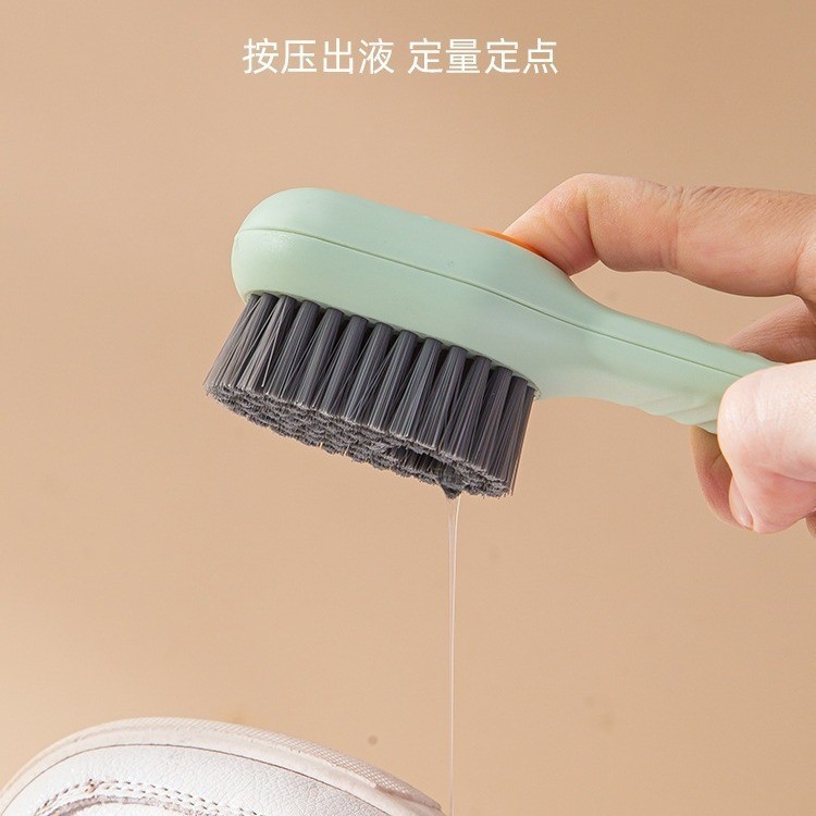 液体を加える靴ブラシ、二役多機能靴ブラシ、プロ仕様の靴洗い、柔らかい毛で靴を傷めない、家庭用洗濯ブラシ、万能ブラシ|undefined