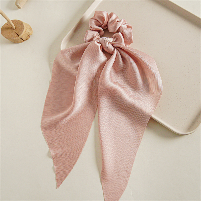 Fashion Solid Color Cloth Hair Tie 1 Piece display picture 3