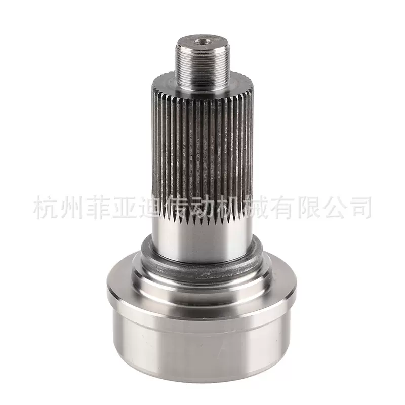 .5-53-171汽车传动轴突元叉1810系列花键轴凸缘短轴驱动法兰叉架