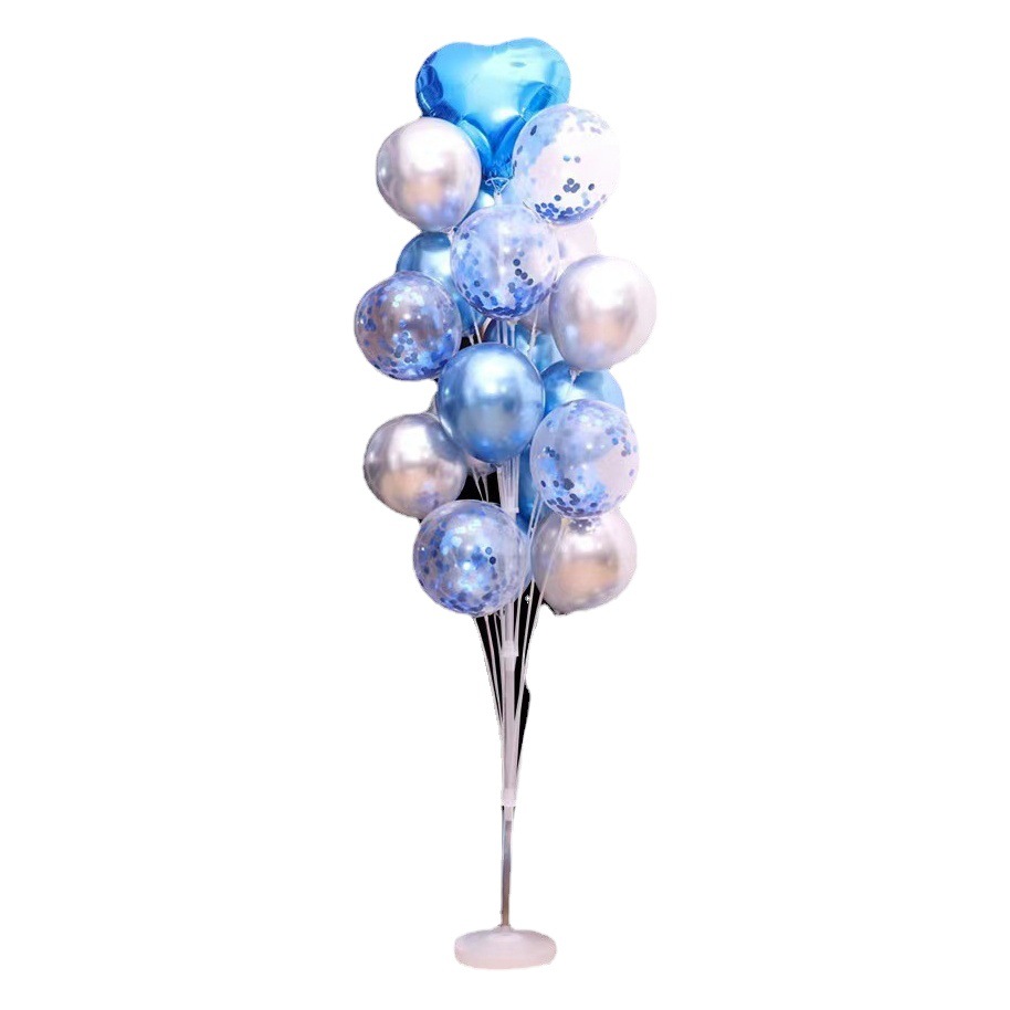 1,6 m 19 bola globo árbol 3-capa base flotante soporte lugar diseño boda apertura cumpleaños fiesta Decoración