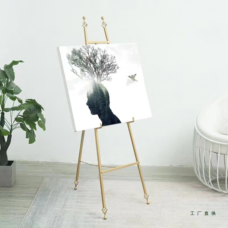 Casual Display Stand, Iron Oil Painting Stand, Photo Frame, Floor-Standing Stand, Poster Stand, Photo Bracket, Wedding Welcome Stand Casual Display Stand, Iron Oil Painting Stand, Photo Frame, Floor-Standing Stand, Poster Stand, Photo Bracket, Wedding Welcome Stand