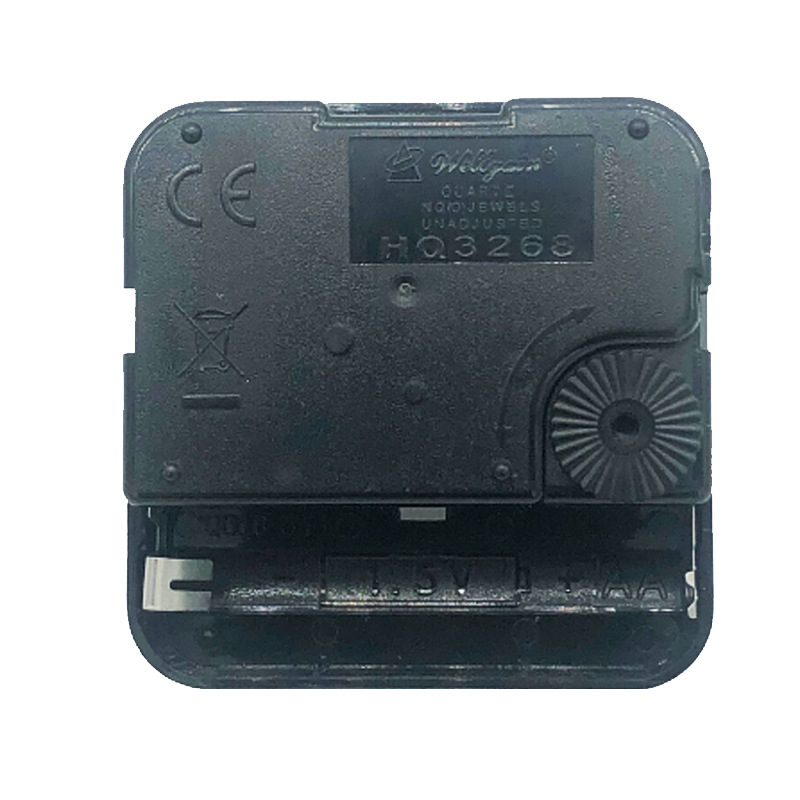 Saltando segundo movimiento de cuarzo HQ3268 venta al por mayor núcleo de reloj accesorios de movimiento de reloj de pared suministro del fabricante de núcleo de reloj de pared