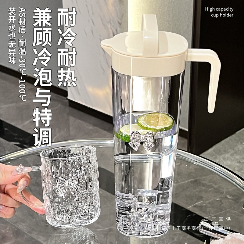 凉白开水壶储水冷水壶家用耐高温耐摔泡花茶柠檬果汁凉水壶商用|undefined