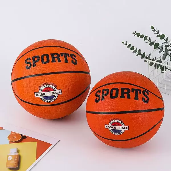 SPORTS No. 5 basketball, No. 7 basketball, rubber basketball, basketball for kindergarten children, students, indoor and outdoor training basketball