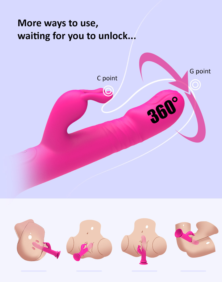 Thrusting Rabbit Vibrator – G-Spot Stimulation