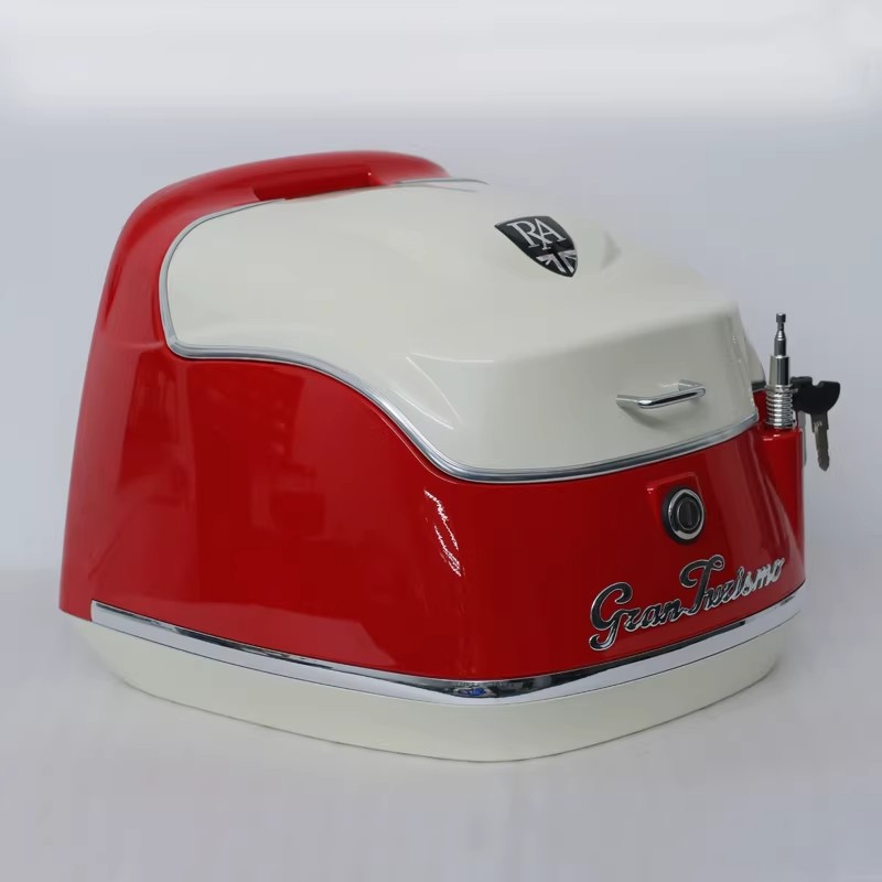 Suitable for Ra Gt150 Motorcycle Retro Tail Box, Pedal Trunk, Cargo Box, Luggage Box, Special Modification Accessories
