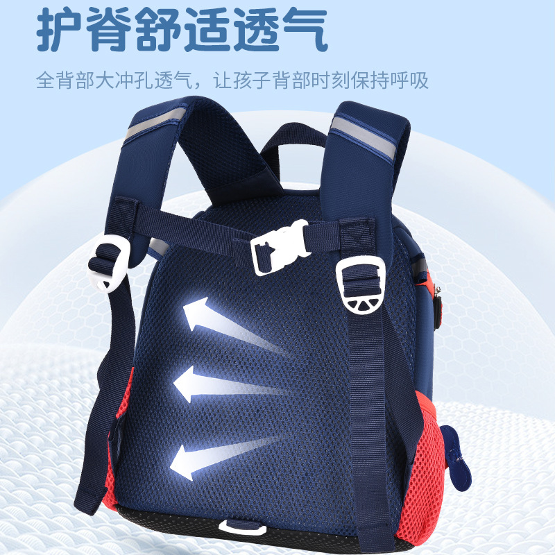 Nuevo Avión de dibujos animados kindergarten schoolbag bebé niño niña mochila imprimible anti-perdida mochila para niños