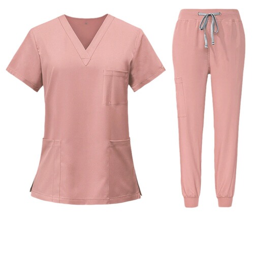 Cross-border delivery of summer doctor and nurse work uniforms, beauty hospital pet dental operating room hand washing clothes set