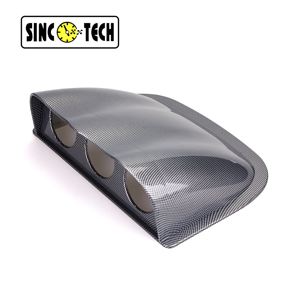 Car Instrument Modification Universal Single Hole Double Hole Three Hole Instrument Frame 52mm Triple Instrument Holder Instrument Cover