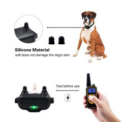 Pet supplies dog training device, anti-barking device with remote control, long-distance training dog shock collar, Amazon dropshipping
