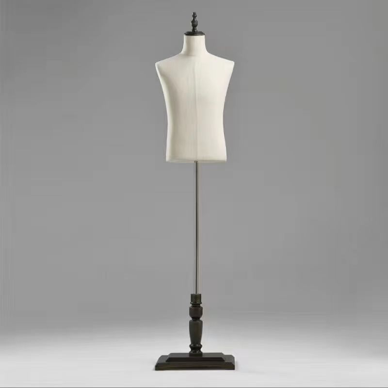 Modelo de ropa de hombre accesorios de mujer todo el cuerpo plataforma percha de ropa de ventana de hombre estante de exhibición de busto falso cuerpo humano tienda de ropa modelo rack