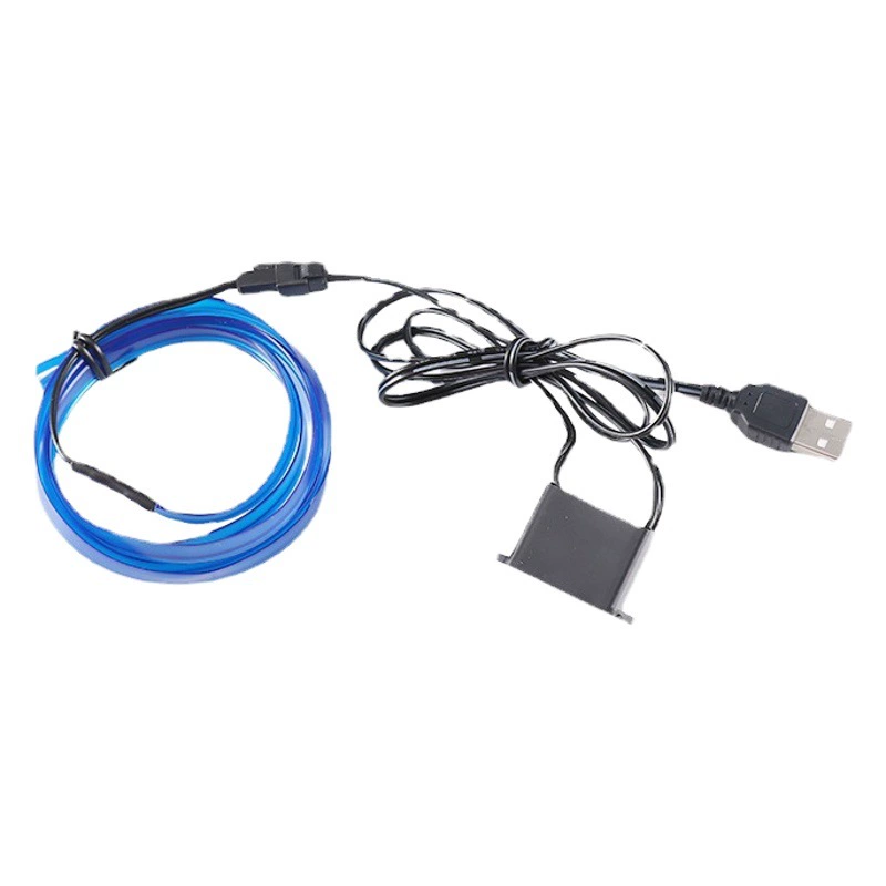 Односторонний холодный свет 5 м с 5vusb накопителем костюм стильная индивидуальная Установка Удобный интерьер автомобиля Атмосфера свет