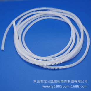 Longsan Plastic Factory Supplies Pe Flexible Wire Protection Teeth 10m / Pack Toothed Wire Protection Tooth Series