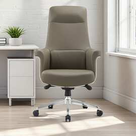 轻奢简约商务办公椅舒适久坐护腰家用电脑椅大班椅人体工学老板椅