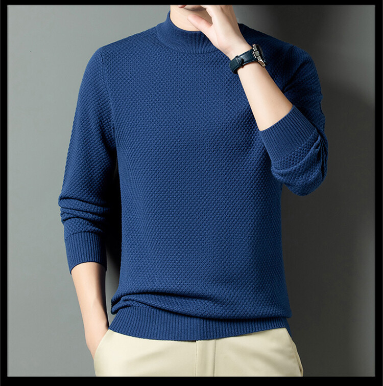 Con lana transfronteriza para hombres nuevos pullover casuales de moda caliente suéter de hombre