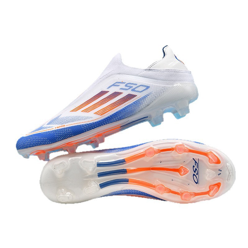 Zapatos de Fútbol de Corte Bajo F50 en Cuero Sintético y Caucho, para Césped Artificial
