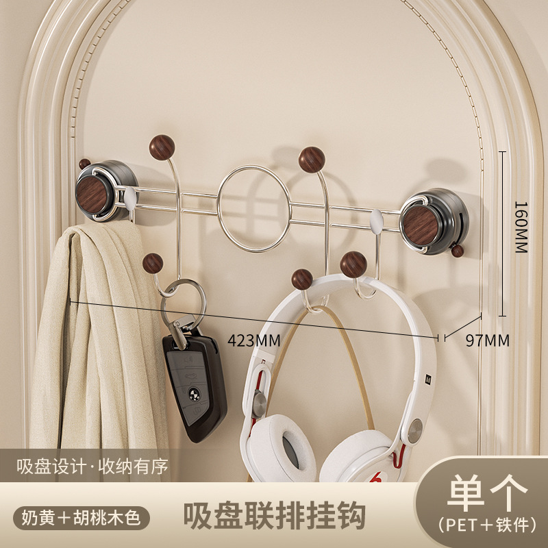 Viper door back hook no perforado viscose fuerte puerta de entrada dormitorio sombrero marco de almacenamiento fuerte pared de soporte gancho fila