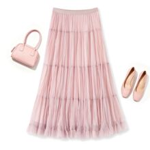 B2694��ɫ��ɴ���ƴ�ӵ������ȹŮ����A���г���������ȹ��Ů