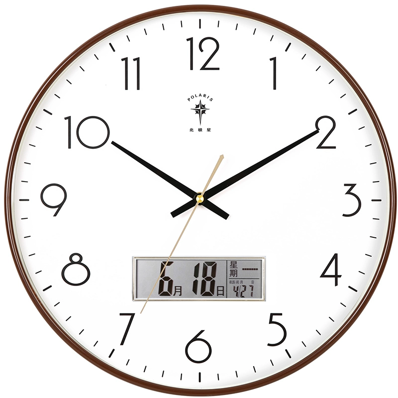 Polaris watch wall clock living room simple 2024 new clock wall home fashion watch quartz clock hanging style
