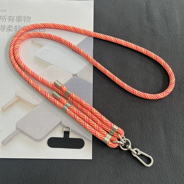 8mm double adjustment, rose red and yellow Y pattern