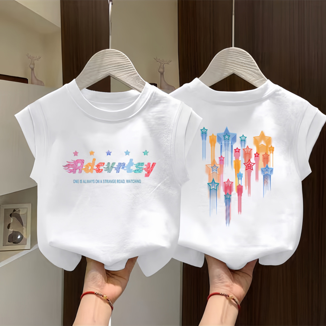 흰색 - 안개꽃 양면 인쇄