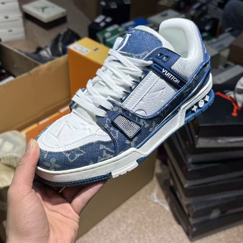 Foreign trade Putian high-quality genuine leather trainers, new style sneakers for couples, men's and women's high-end luxury sports casual shoes Foreign trade Putian high-quality genuine leather trainers, new style sneakers for couples, men's and women's high-end luxury sports casual shoes