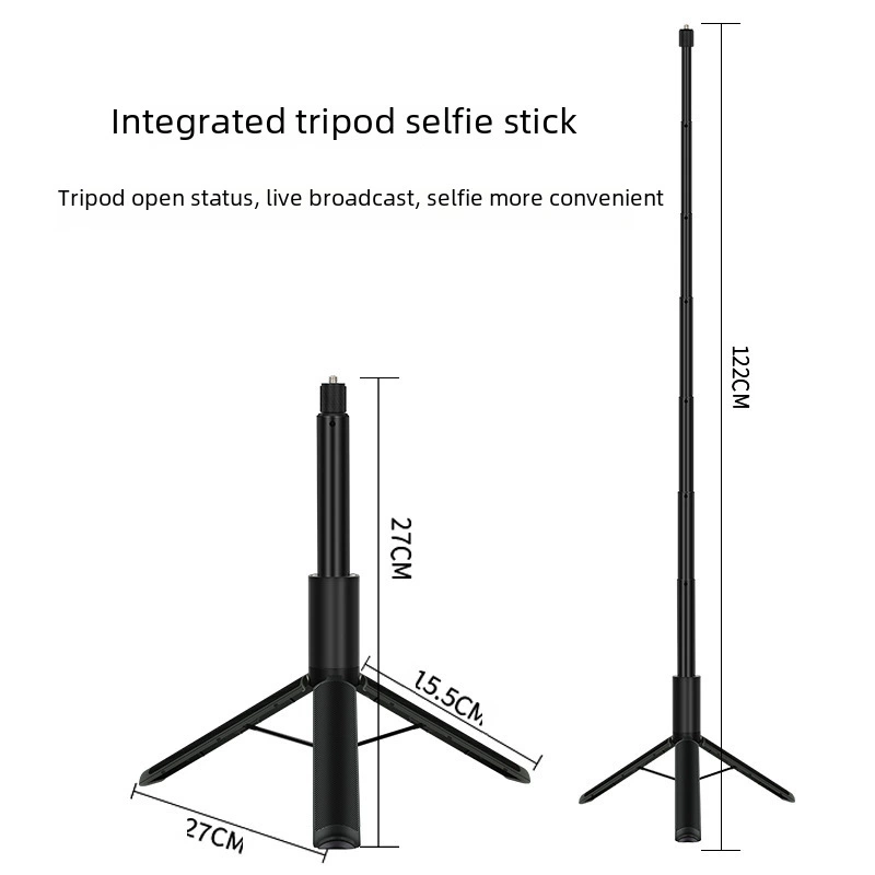 Панорамная скрытая штанга 360 второго поколения - панорамная камера-штатив Insta360 для селфи, встроенная скрытая штанга