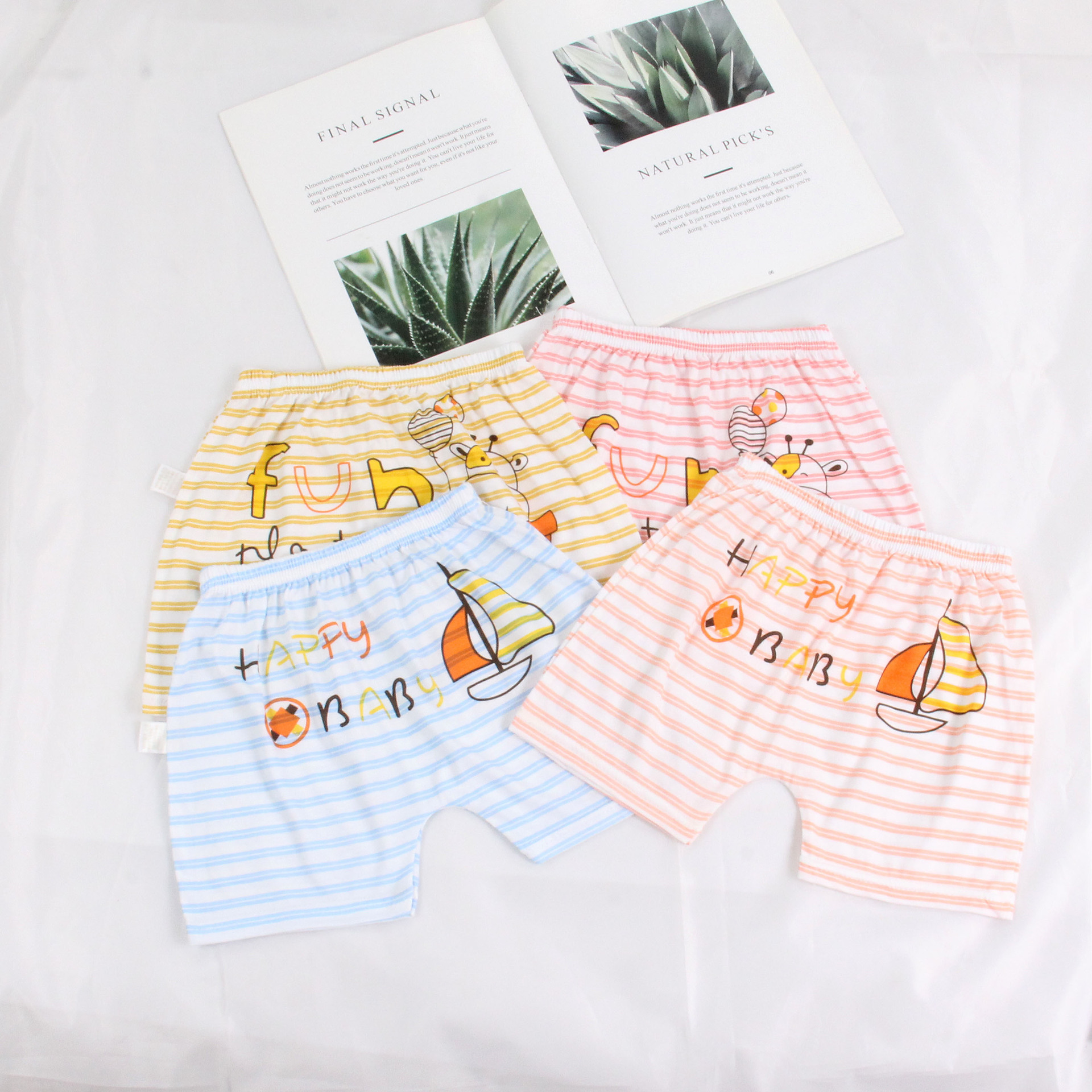 Children's summer trousers for early age