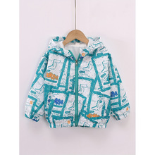 M 91927 Dinosaur kids windbreaker jacket ������ͯ��������
