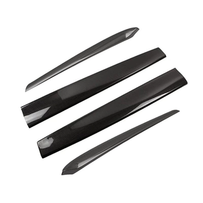Suitable for Tesla model3/y Şüşə kənarı xromları/moldingləri - model3y-central-control-trim-door-trim-bright-carbon-pattern