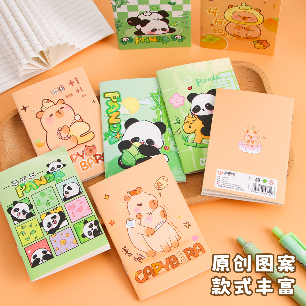 Cuaderno de estudiantes lindo corazón de niña pequeño cuaderno portátil pequeño cuaderno de bolsillo de aprendizaje al por mayor