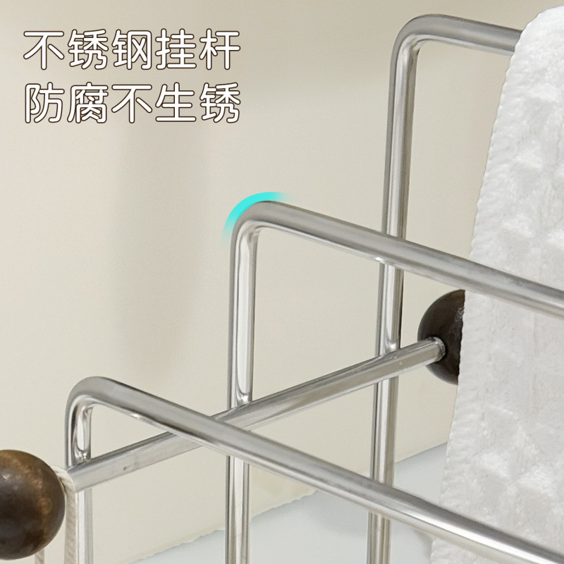 Rack de toallas de cocina agua doméstica esponja de lavado de platos drenaje rack de toallas de lavado de platos almacenamiento rack colgante rack de almacenamiento de alféizar