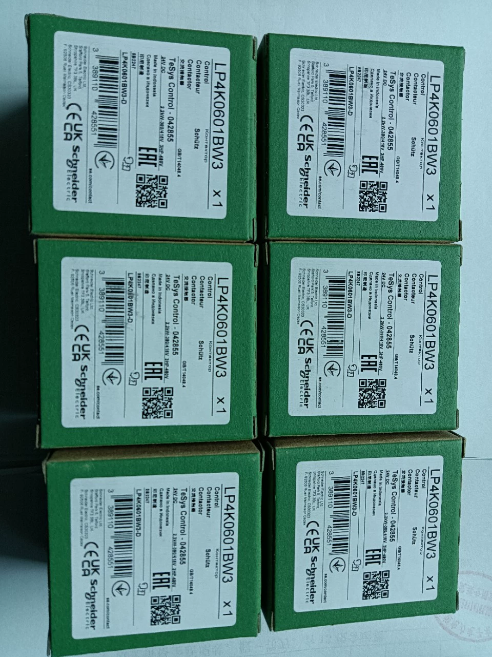 Совершенно новый оригинальный импортный контактор LP4K0601BW3