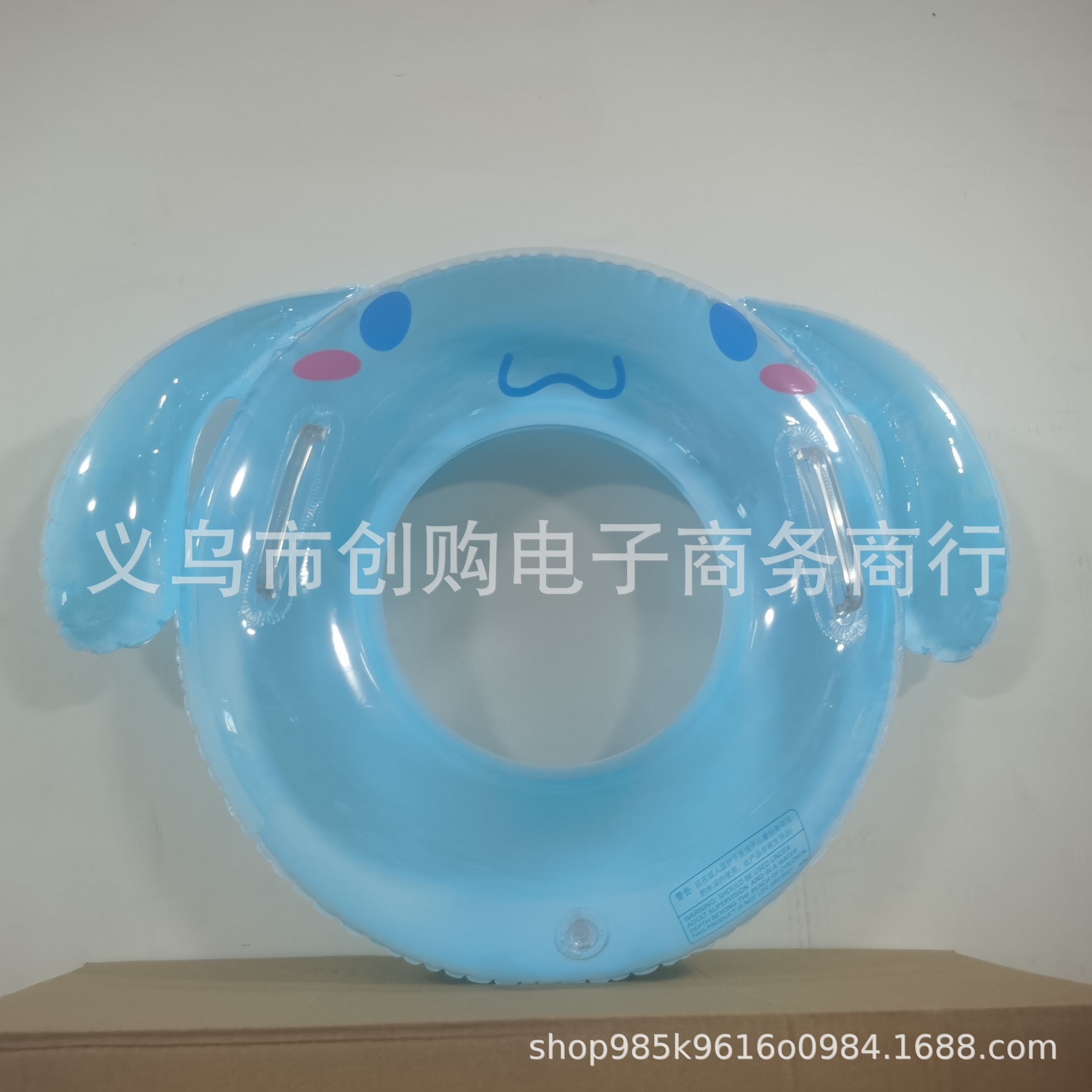 Ins Cross-border spot Amazon anillo de natación inflable Kulomi Yugui perro de dibujos animados animal parque acuático natación