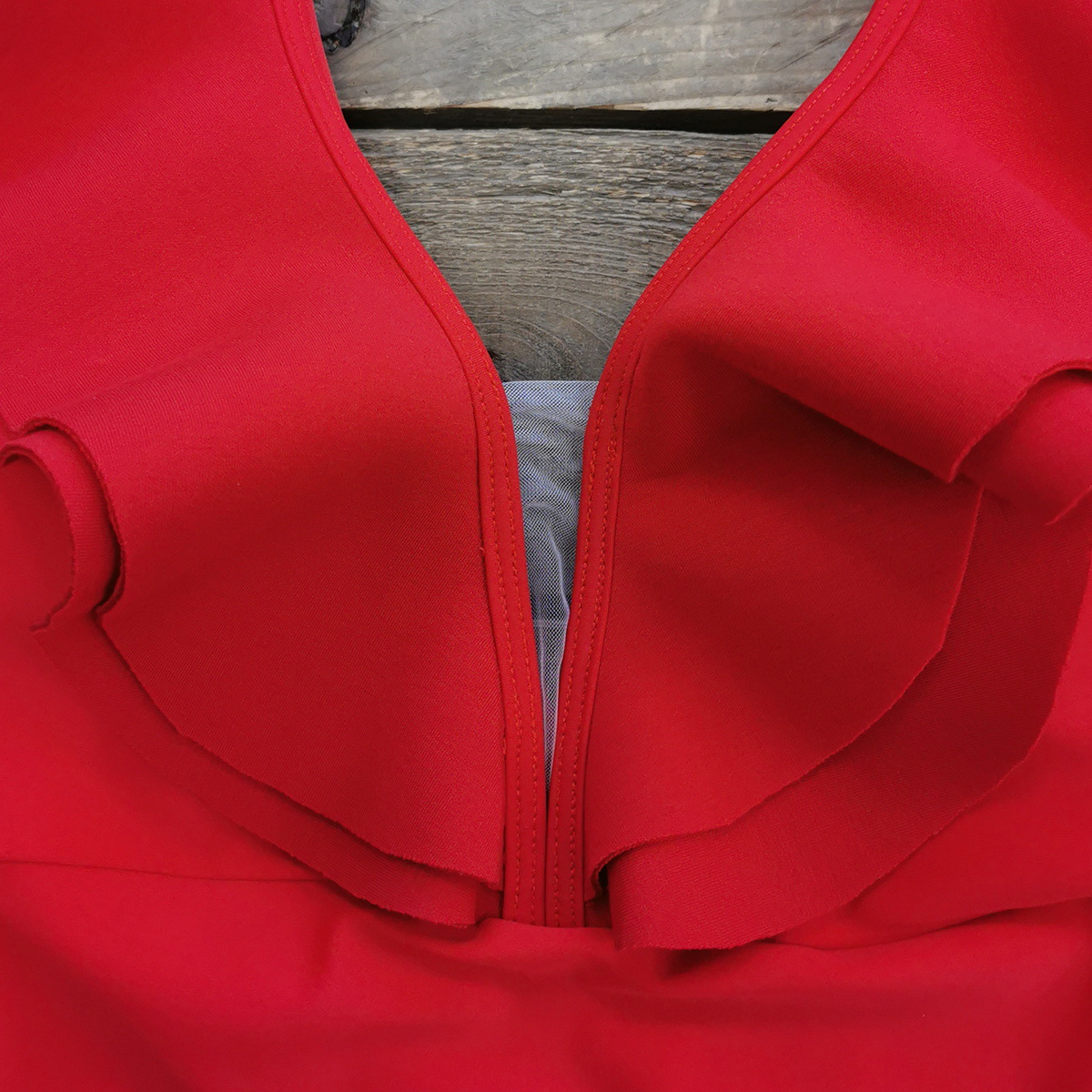 245g Weight Sleeveless Sleeve Length Polyester Fabric Type Regular Top Length One-pieces Tops Type 1 Piece Quantity Swimming Occasion V Neck Neckline Slim Fit Type Solid Color Pattern Women's Gender Elegant Style Women's Elegant Lady Solid Color 1 Piece One Piece Swimwear 5