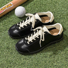 2024新款爆款芭蕾德训鞋软底男鞋小众休闲拼色复古情侣运动鞋