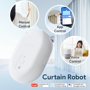 Cross-Border Smart Home Electric Curtains Zigbee 3.0 Wiring-Free Smart Curtain Companion Curtain Robot