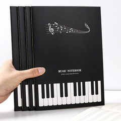 五線譜本練習本ピアノ楽譜ノート16k音楽本専門音符本学生は音楽の知識を持っています。