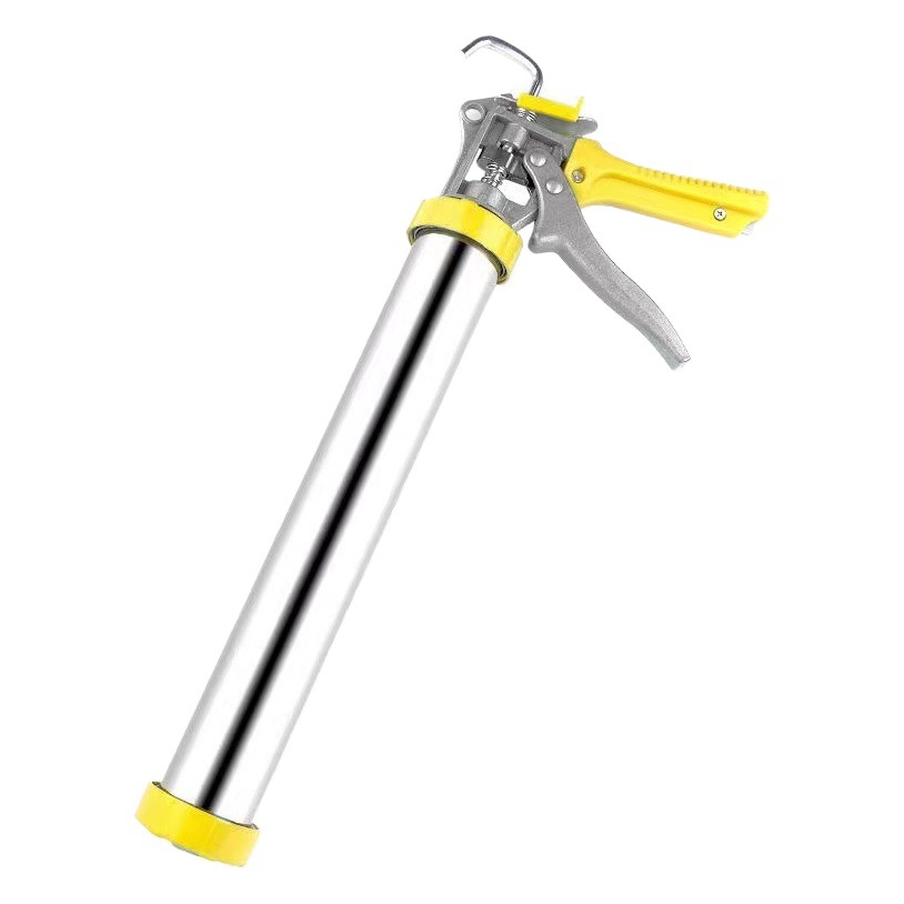 995 aleación de aluminio estructura manual pistola de pegamento engrosada pistola de pegamento suave de acero inoxidable Universal de vidrio pistola de pegamento pistola