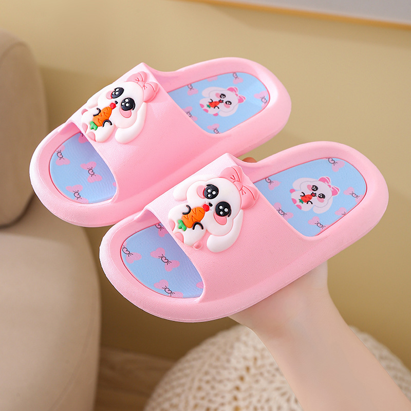 Spaceman zapatillas para niños verano niños y niñas dibujos animados antideslizante Fondo suave 3-11 años zapatillas de bebé de interior