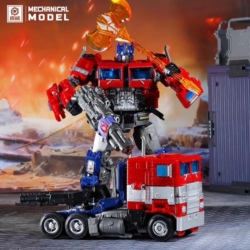 Model Mx001 Transforming Toy Optimus Prime Commander Car Robot King Kong Model Boy Toy