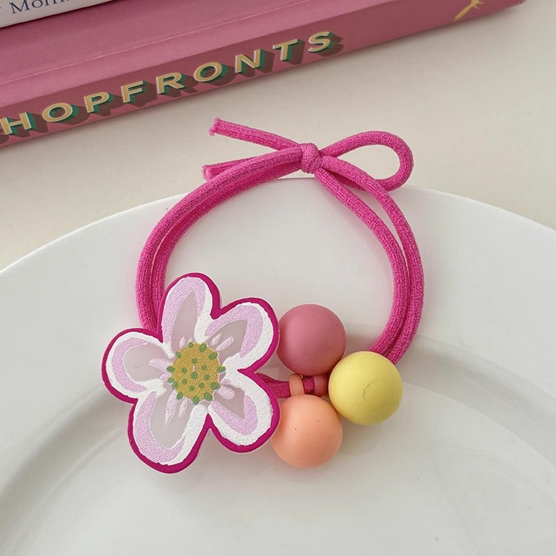 Cuerdas de cabello de alta elasticidad sin costura, anillo de cabello de cola de caballo, cuerdas de cabello de correa femenina, cuerdas de cabello de bola simple, cubierta de cuero cabelludo