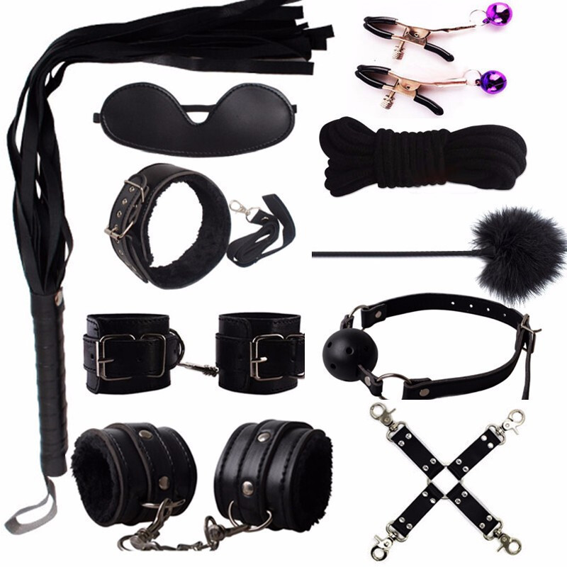 Sm Sexy Suit Leather 7 Seven-Piece Teaching Bundle Female Breast Clip Adult Products Toys Export Sm Sexy Suit Leather 7 Seven-Piece Teaching Bundle Female Breast Clip Adult Products Toys Export