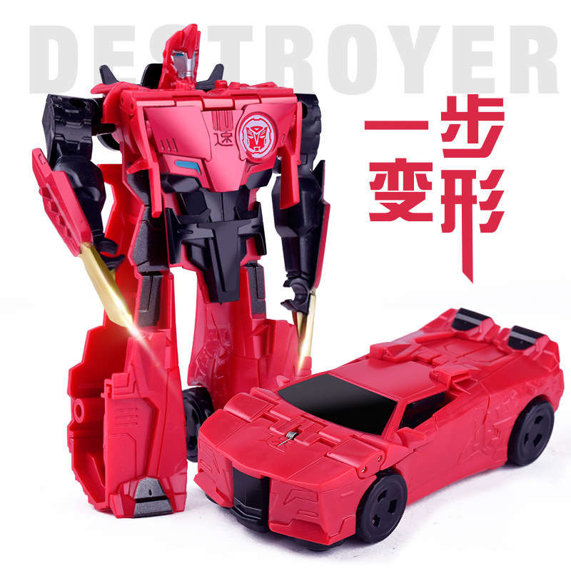 Remolque deformación robot deformación creativa robot deformación infantil coche de juguete deformación coche juguete de carreras